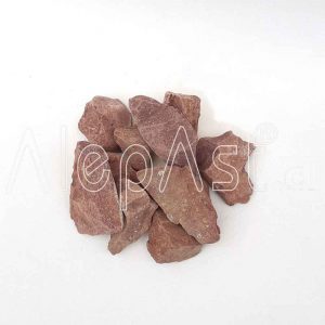 Piedra Deco P-44  Rojo Grande Saco 25 kilos