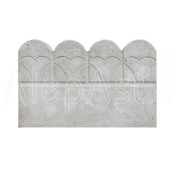 Solerilla 40 cm Medio Circulo 205-12